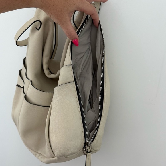 Vintage Marni cream leather large multiway hobo carryall tote satchel bag - Picture 5 of 14